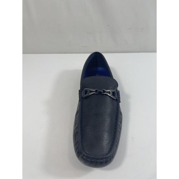 Akademiks TABOR-02 Shoes Mens Size 9.5 Navy Driving Loafers Slip On New Box main image 8